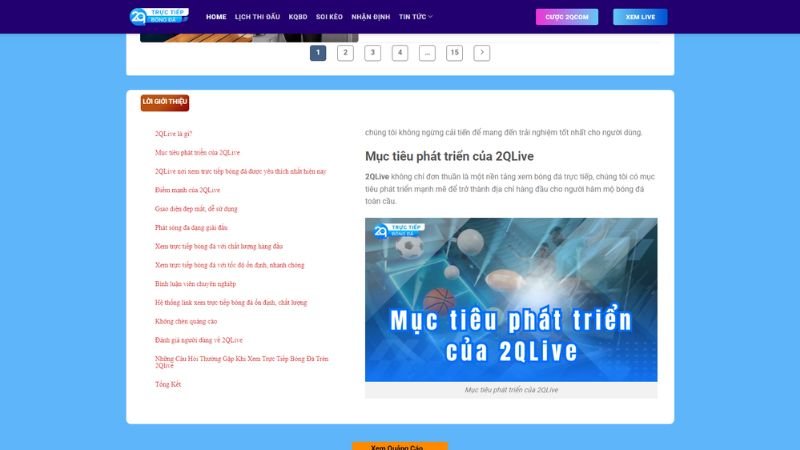 Tìm Hiểu Về Trực Tiếp Bóng Đá 2Qlive